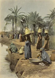 The Banks of the Nile at Bedrechein